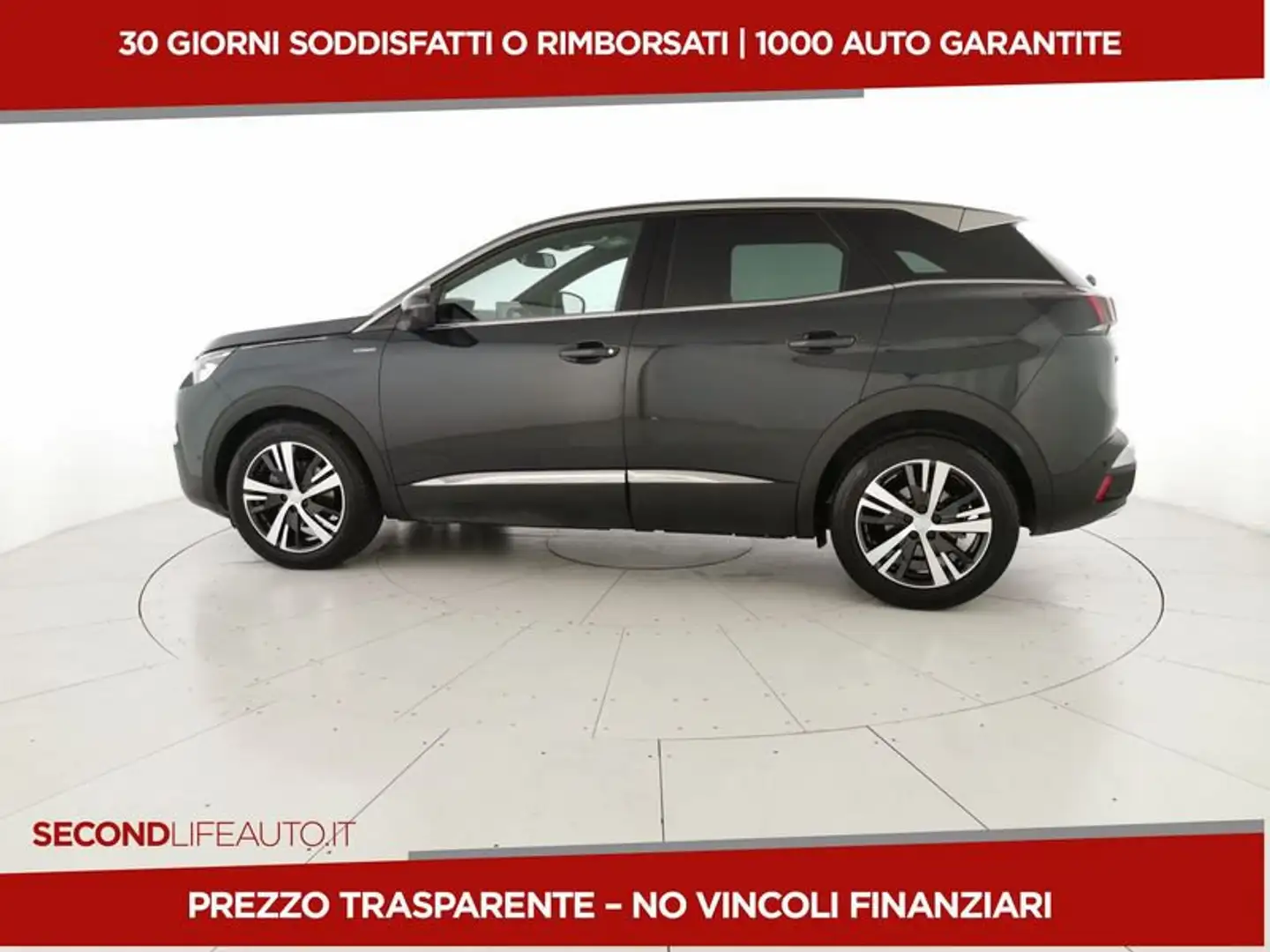Peugeot 3008 1.5 bluehdi GT Line s&s 130cv eat8 Nero - 2