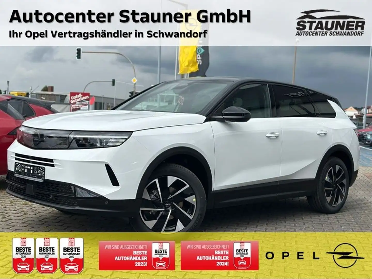 Opel Grandland X Grandland GS Hybrid 145PS AT8*PIXEL BOX*16"TOUCH Bianco - 1