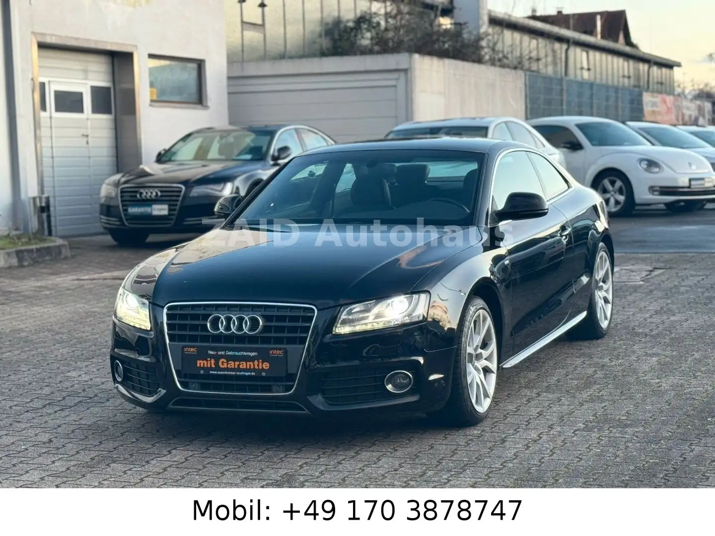 Audi A5 Coupe 1.8 TFSI S Line*Aut.*Navi*LED*PDC*Bi-XE Schwarz - 1