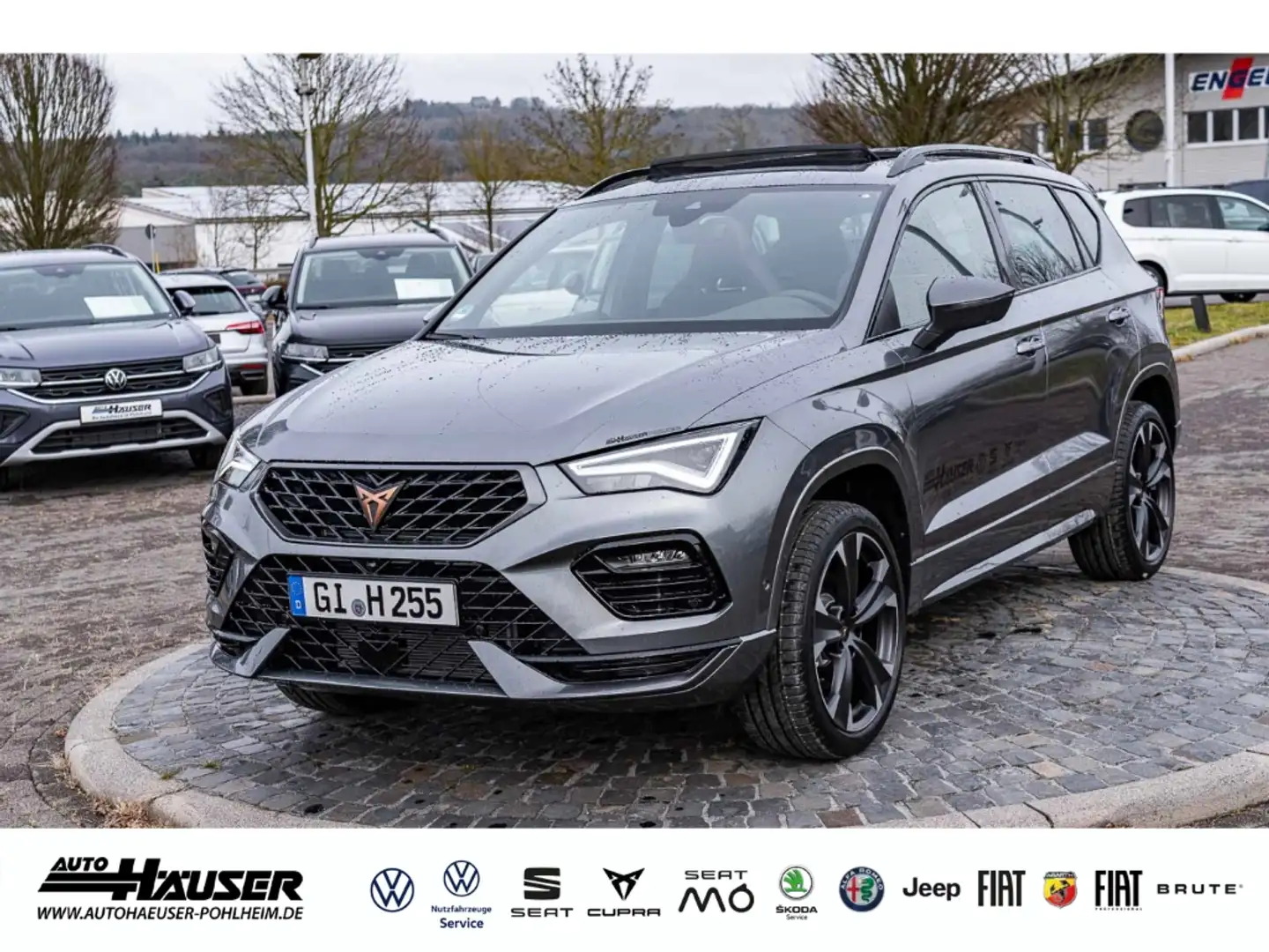 CUPRA Ateca 1.5 TSI DSG PANO BEATS AHKV EL. HECKKL. NAVI KAMER Grau - 1