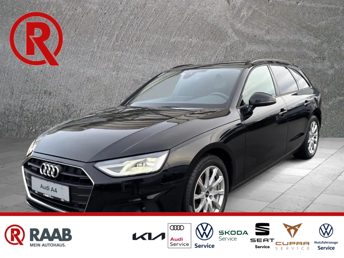 Audi A4 Avant 40 TFSI 2.0 quattro Allrad 3-Zonen-Klimaauto Schwarz - 1