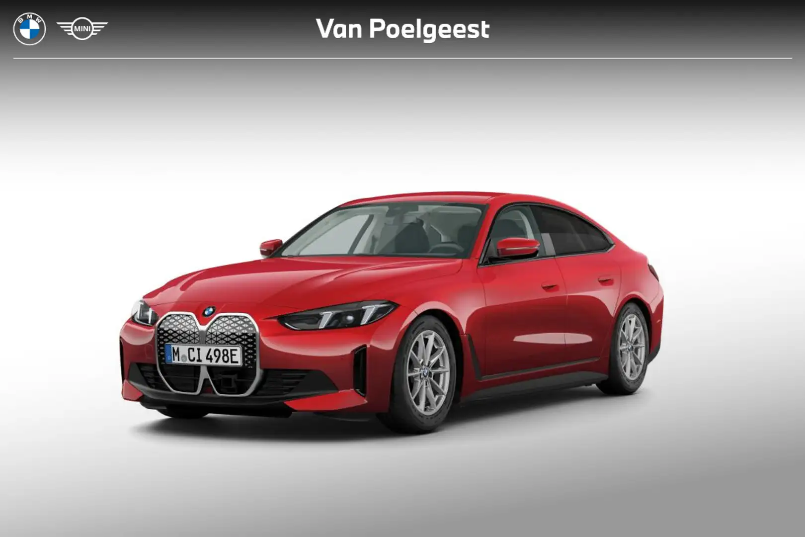 BMW i4 eDrive35 70 kWh Pure Edition Rood - 1