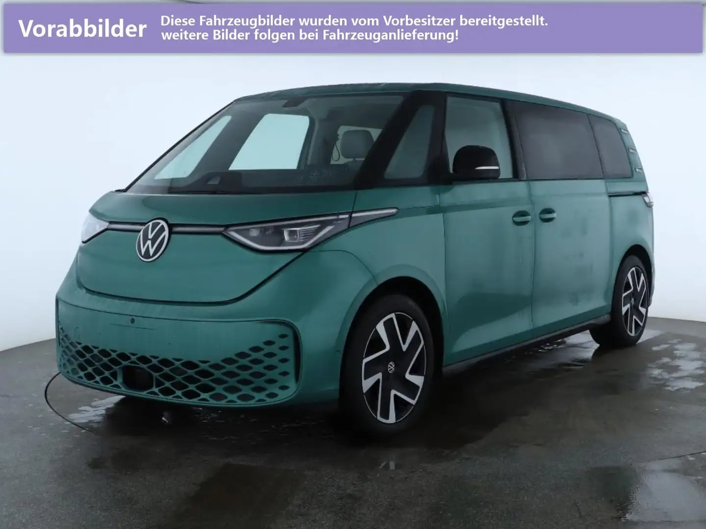 Volkswagen ID. Buzz PRO LR 86 KWH AUTOMATIK 7-SITZER Navi LED Grün - 2