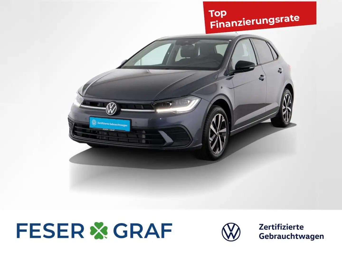 Volkswagen Polo 1.0 TSI MOVE DSG AHK /LED /PDC / Sitzheiz Grau - 1