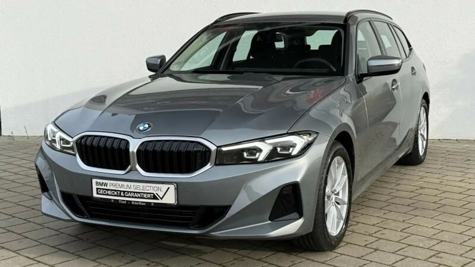 BMW 318 i Touring AHK/LHZ/TEMPO/K-ZUG/SH/ALARM/AMBI Grau - 2