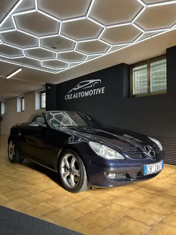 Mercedes-Benz SLK 350 ASI-BLU NOTTE-INTERNO GHIACCIO-NAVIGATORE-AIRSCAF