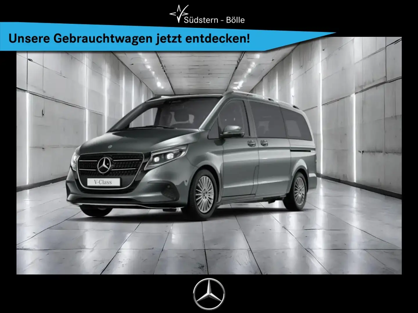 Mercedes-Benz V 250 STYLE DISTRO+360°KAM+AHK2,5T+MBUX+SHZ Grigio - 1