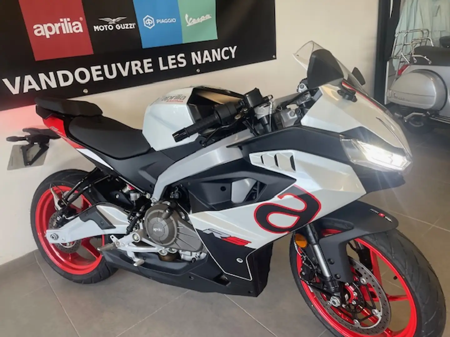 Aprilia RS 457 Blanc - 2