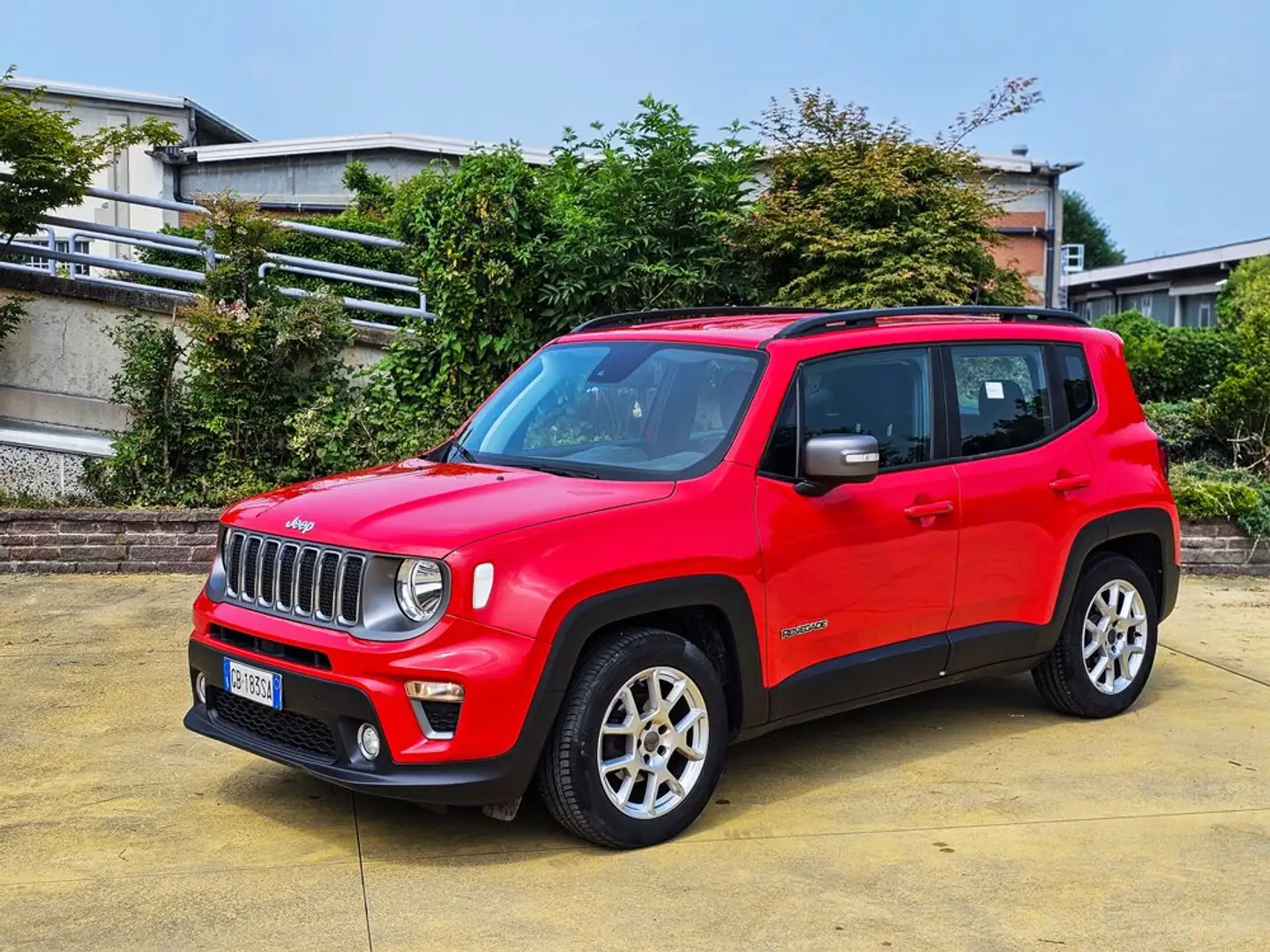 Jeep Renegade Renegade 1.6 mjt LIMITED Cambio Automatico Rojo - 2