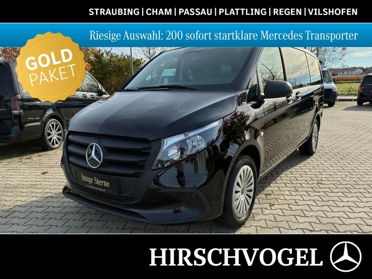 Mercedes-Benz Vito 116 CDI Tourer PRO lang MOPF Liegepaket 9G Schwarz - 1