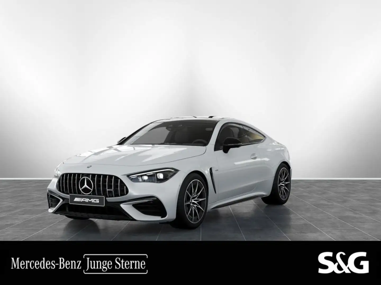 Mercedes-Benz CLE 53 AMG 4M+ Coupé DIG-LED+ANO+HEADUP+360°+19" Weiß - 1