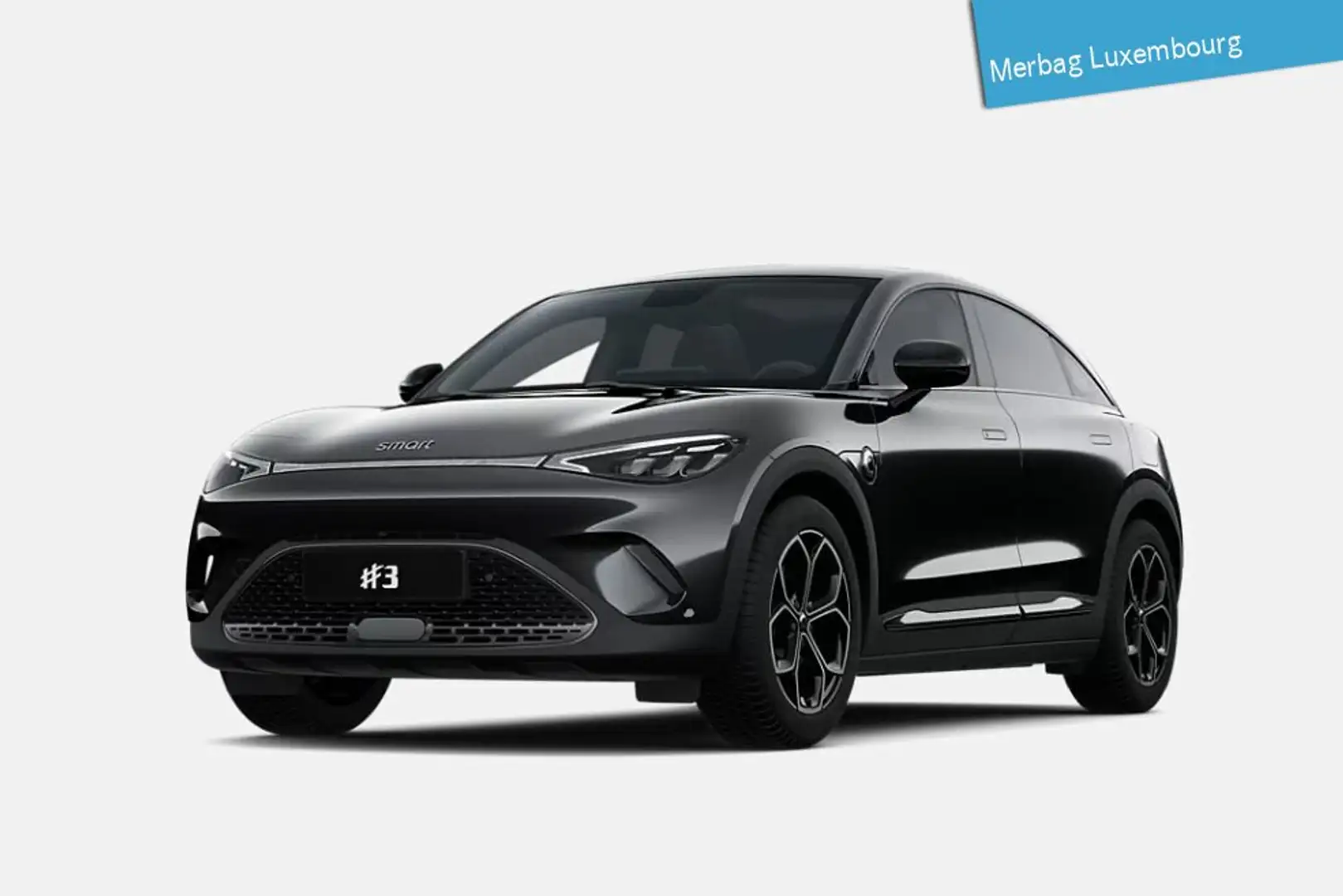 smart #3 #3 Pro (49 kWh) (+3.000 Euro Klimabonus Luxembourg Чёрный - 2