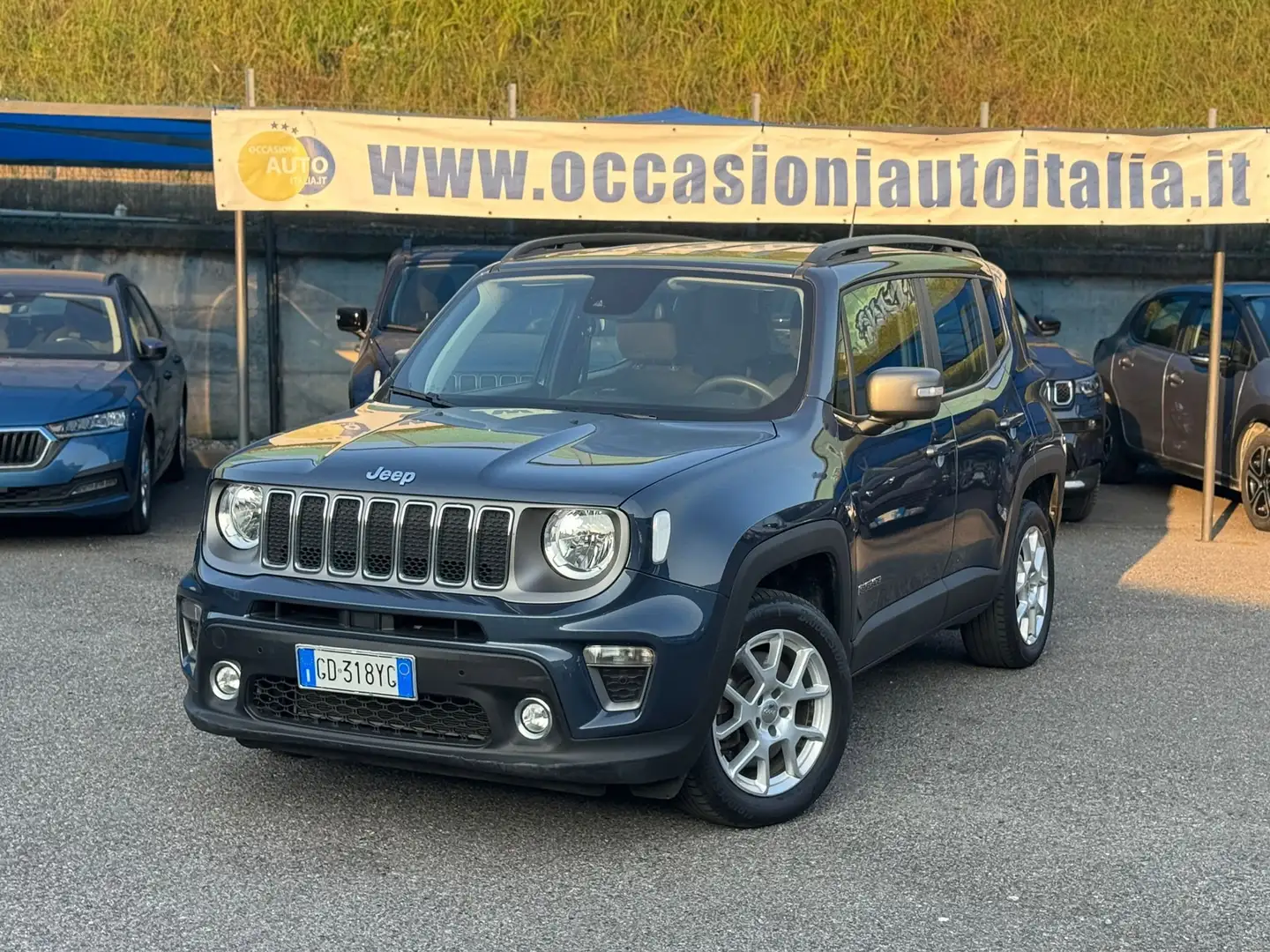 Jeep Renegade 1.3 t4 phev Limited 4xe at6 Azul - 1