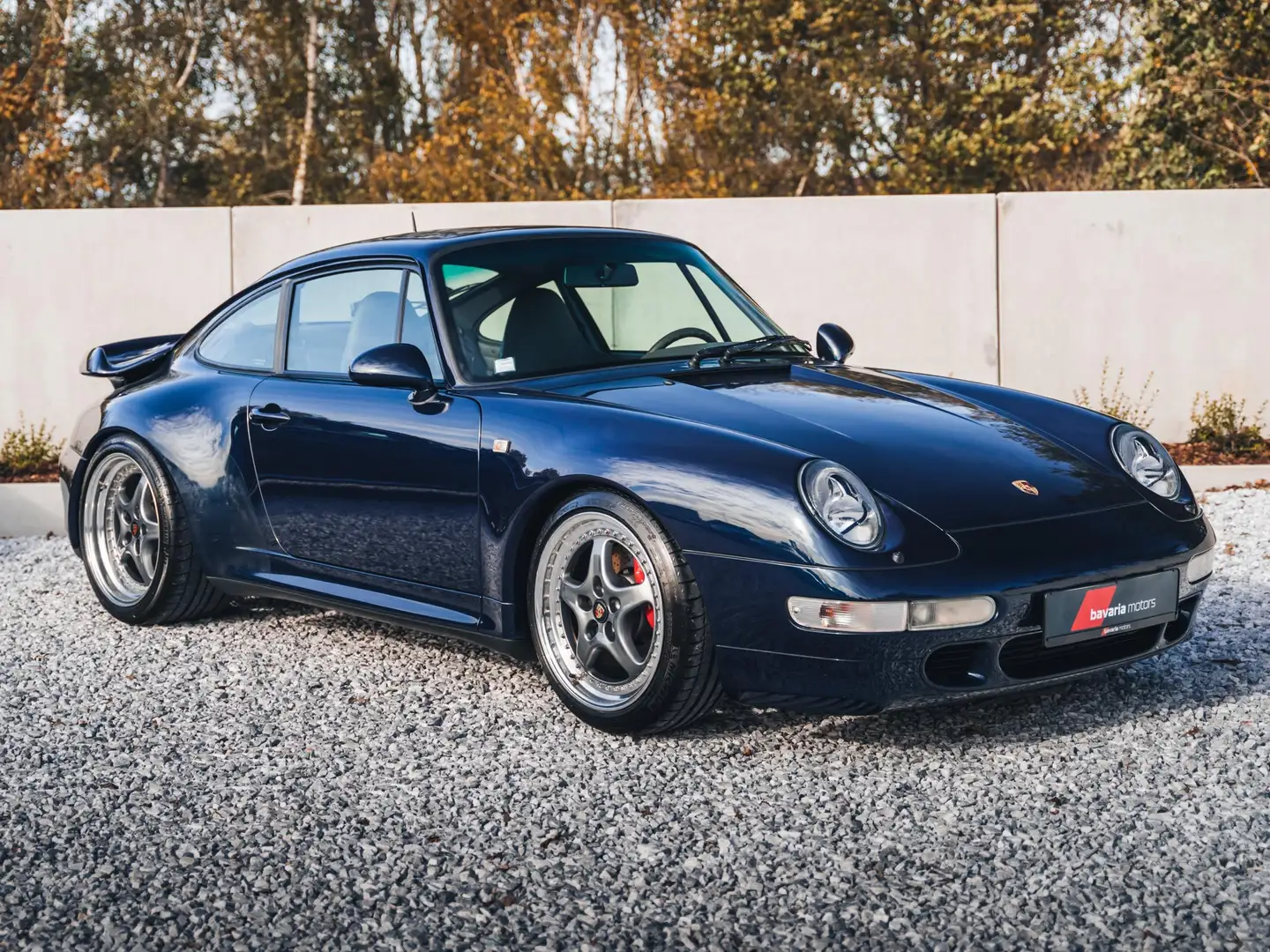 Porsche 993 Coupé Turbo WLS2 / Full Service History Blauw - 1