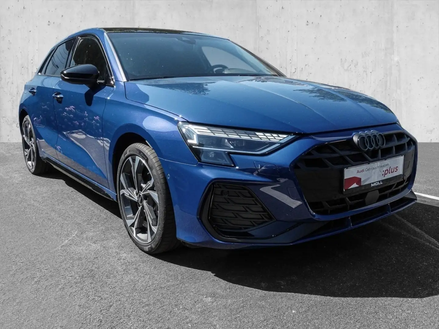 Audi A3 Sportback S line 35 TFSI S tronic (AHK*Panoramadac Bleu - 2