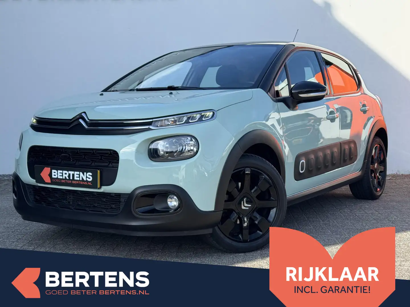 Citroen C3 1.2 PT 110 Shine | Parkeercamera | Navi | Carplay Groen - 1