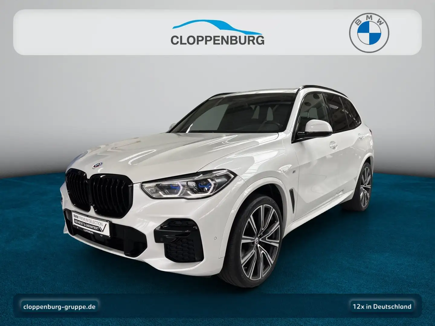 BMW X5 xDrive30d MSport Head-Up+AHK+StHz+Navi+Laser+ACC+S Weiß - 1