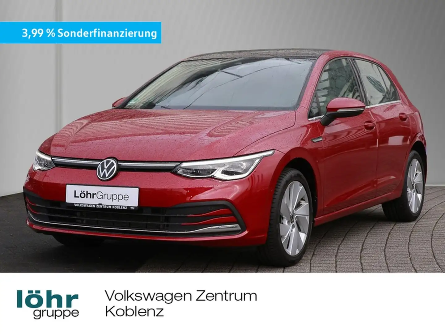 Volkswagen Golf VIII 1.5 TSI Style Navi/RFK/Pano Rot - 1