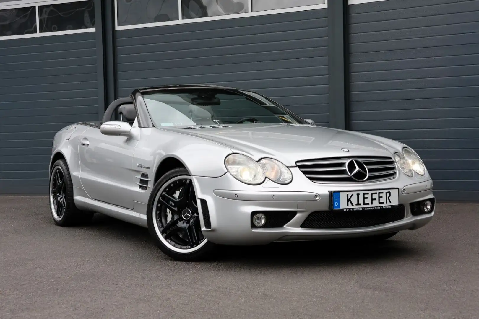 Mercedes-Benz SL 65 AMG V12/BOSE/PANORAMA/MASSAGE/SHZ/SBL/R19 Silber - 1