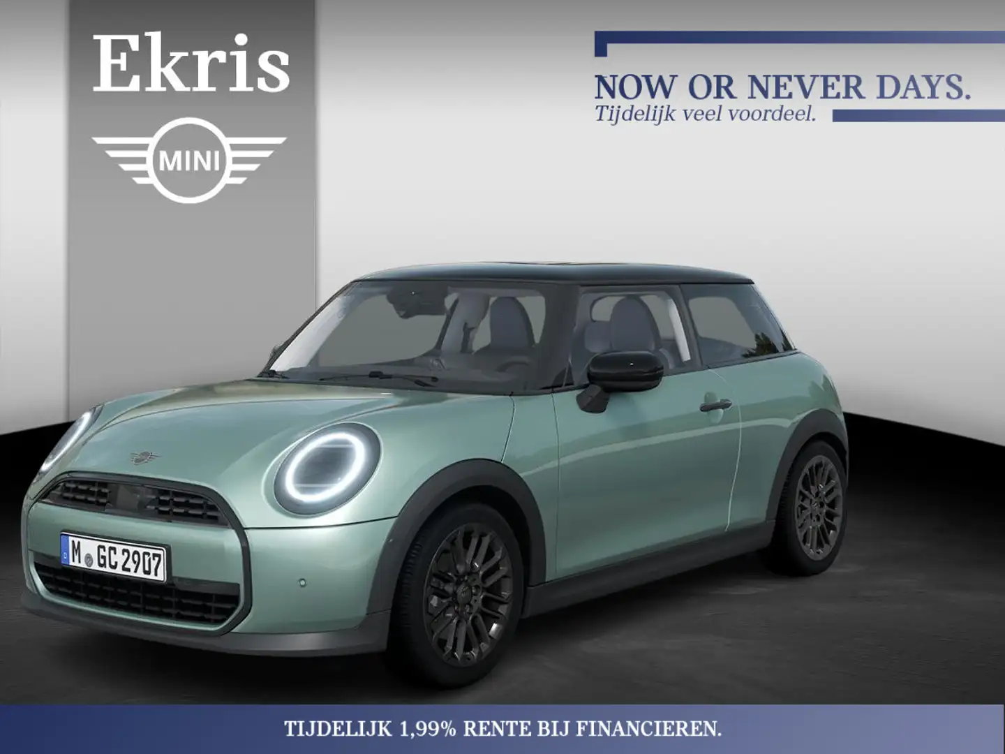 MINI Cooper C Pakket M + Classic Trim | Actie Groen - 1