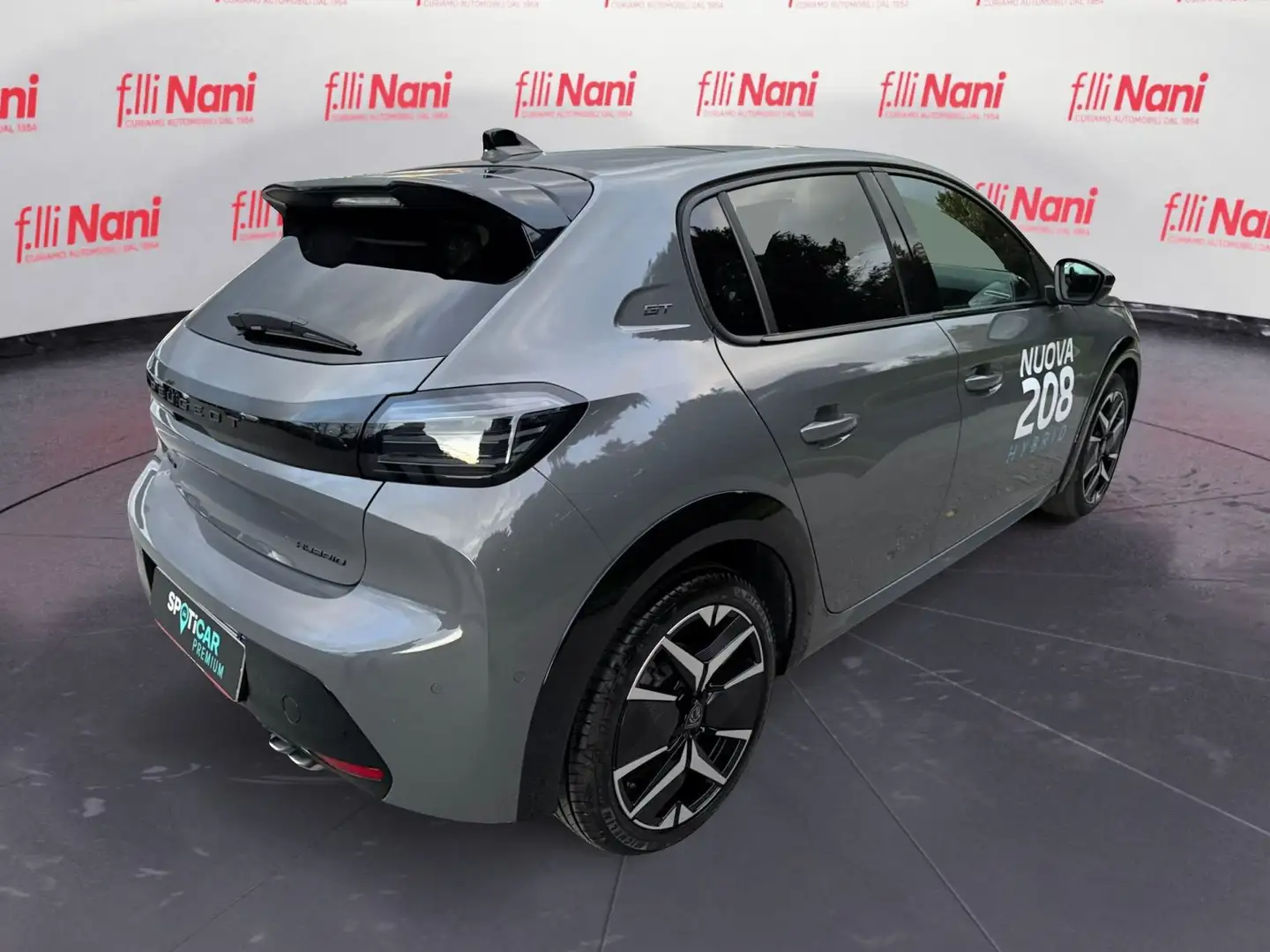 Peugeot 208 Hybrid 136 e-DCS6 GT Grigio - 2