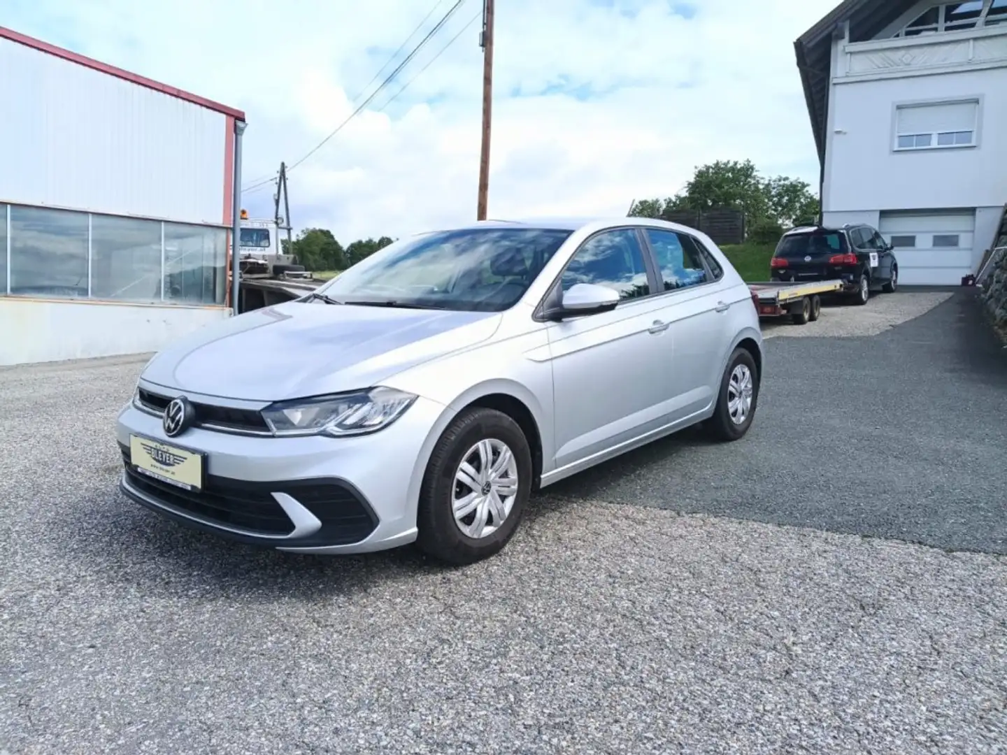 Volkswagen Polo TSI mit LED 1.Besitz Silber - 1