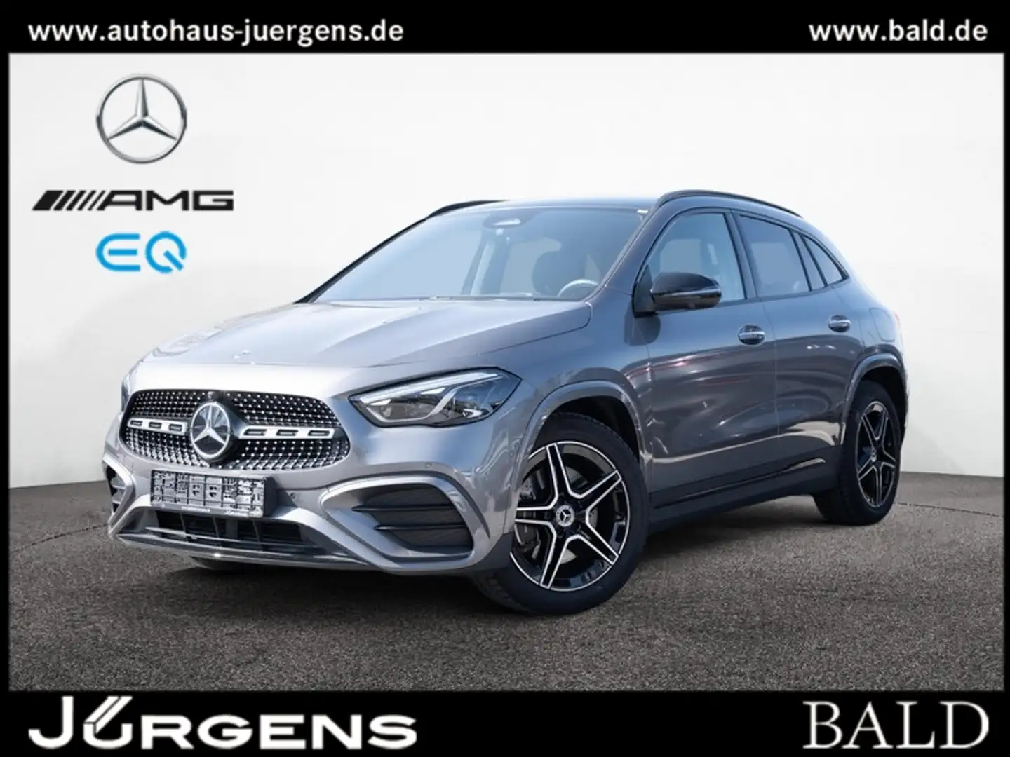 Mercedes-Benz GLA 250 4M AMG-Sport/360/Pano/AHK/Night/Distr Grau - 1