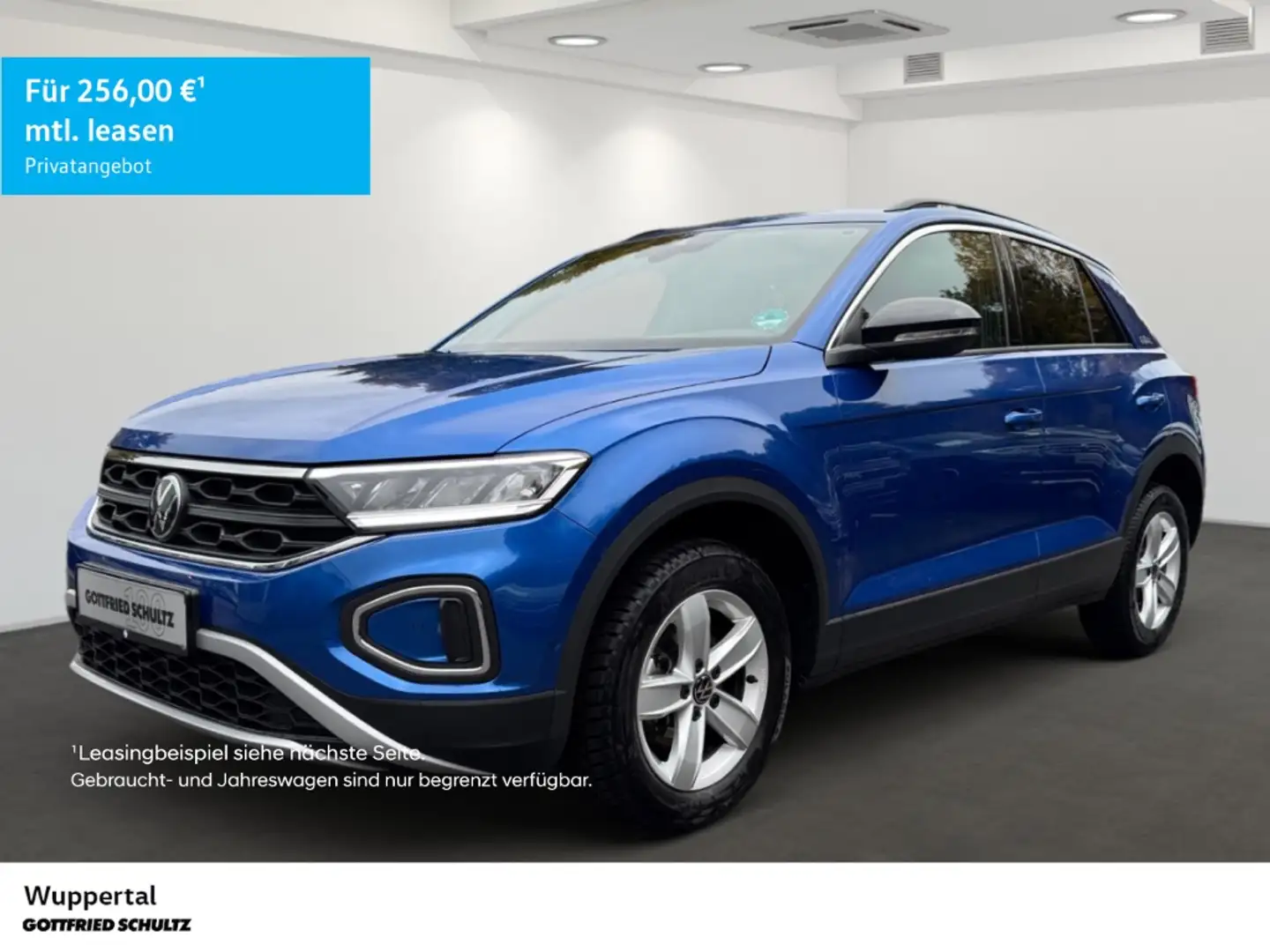 Volkswagen T-Roc 2.0 TDI Goal NAVI KAM ACC LED SHZ PDC LM Blau - 1