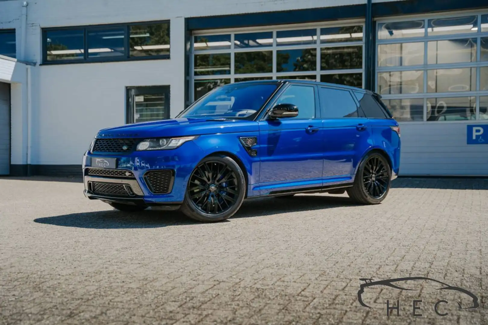 Land Rover Range Rover Sport SVR 5.0 Grijs kenteken Bleu - 1