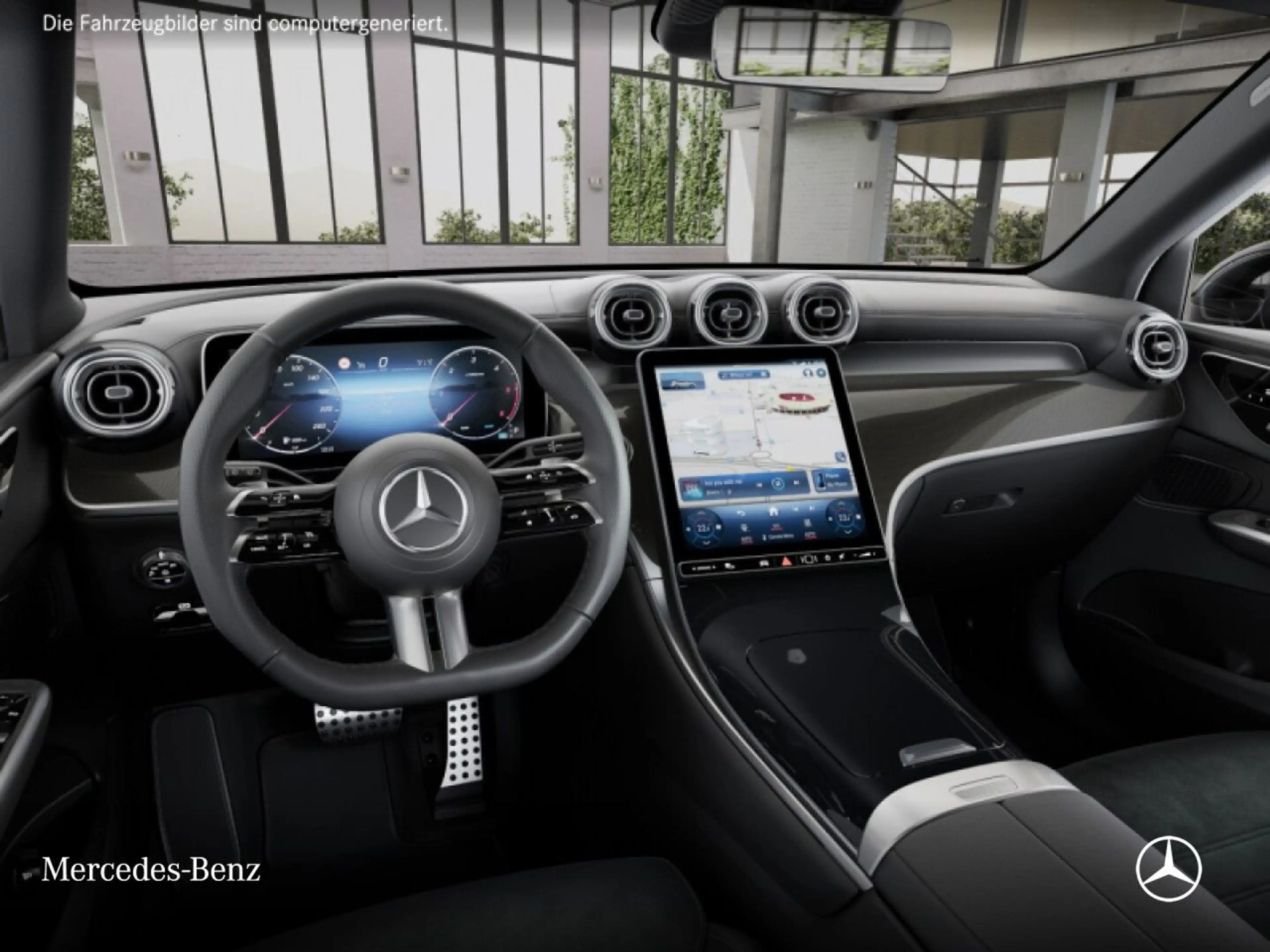 Mercedes-Benz GLC 200 d 4M AMG+NIGHT+360+LED+TOTW+KEYLESS+9G — photo 9
