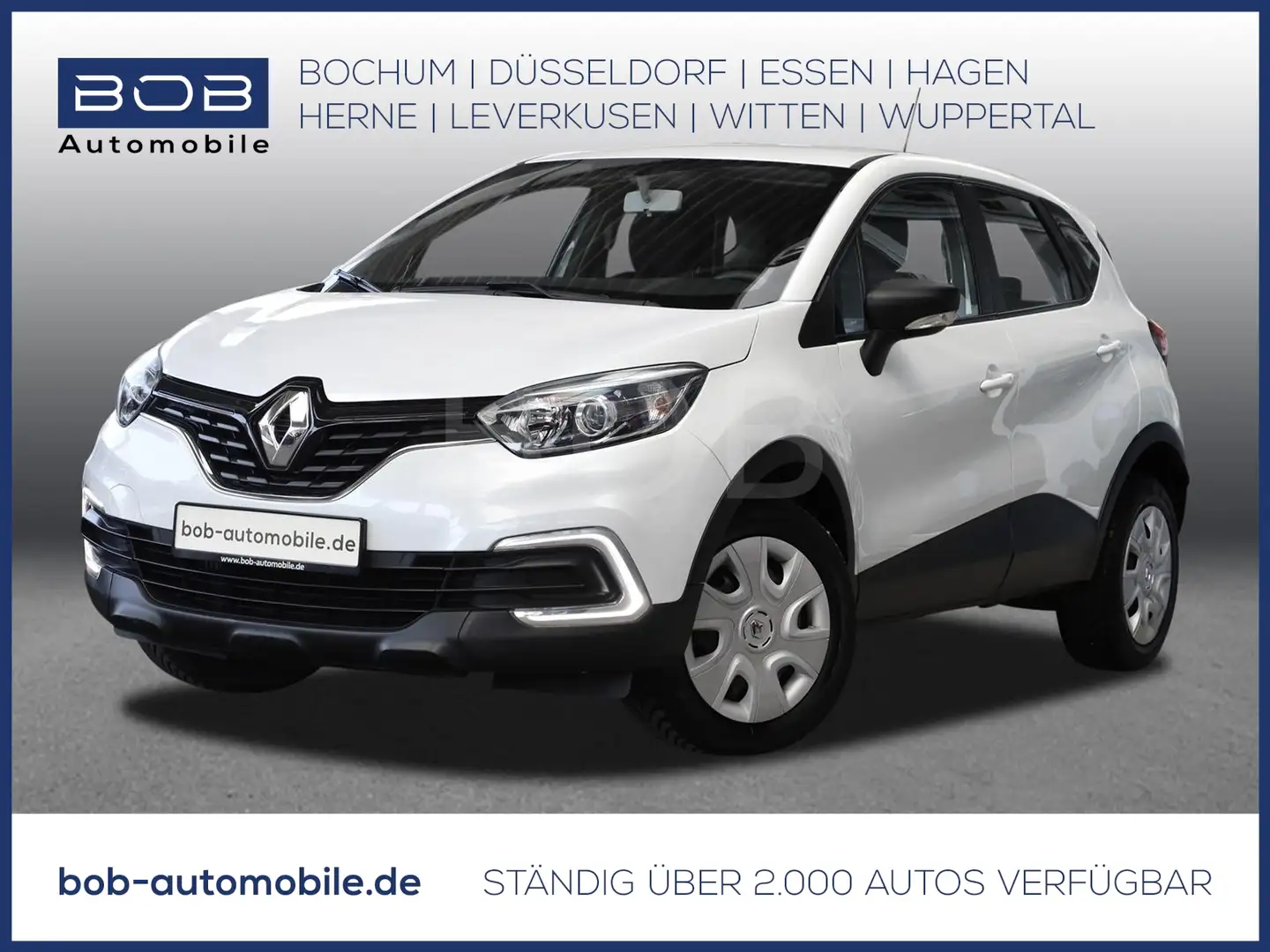 Renault Captur Life TCe90 ZV BT Allwetter Tempomat Blanc - 1