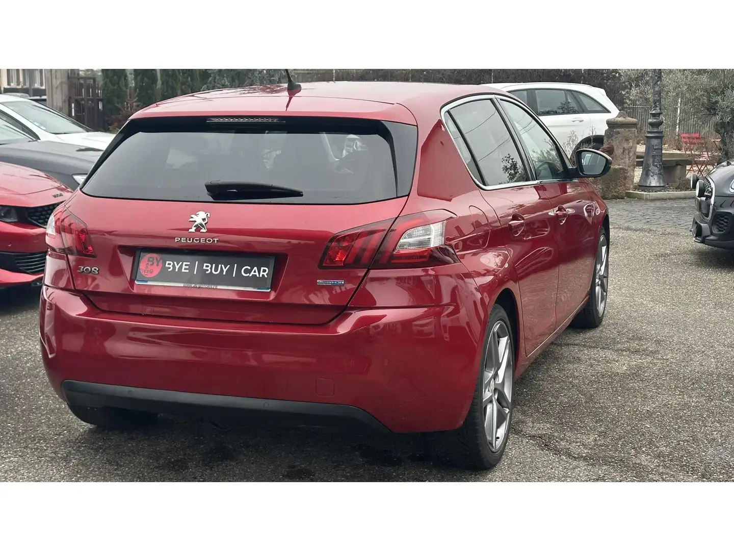 Peugeot 308 2.0 BlueHDi - 150 - BV EAT6  II   Allure PHASE 2 Rouge - 2