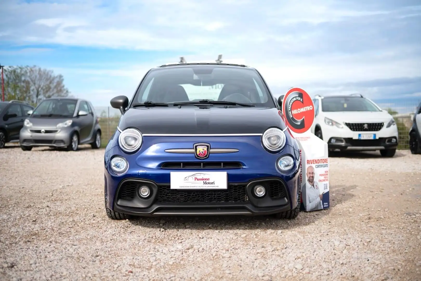 Abarth 595 1.4 t-jet Competizione 180cv 70 anniversario my19 Bleu - 2