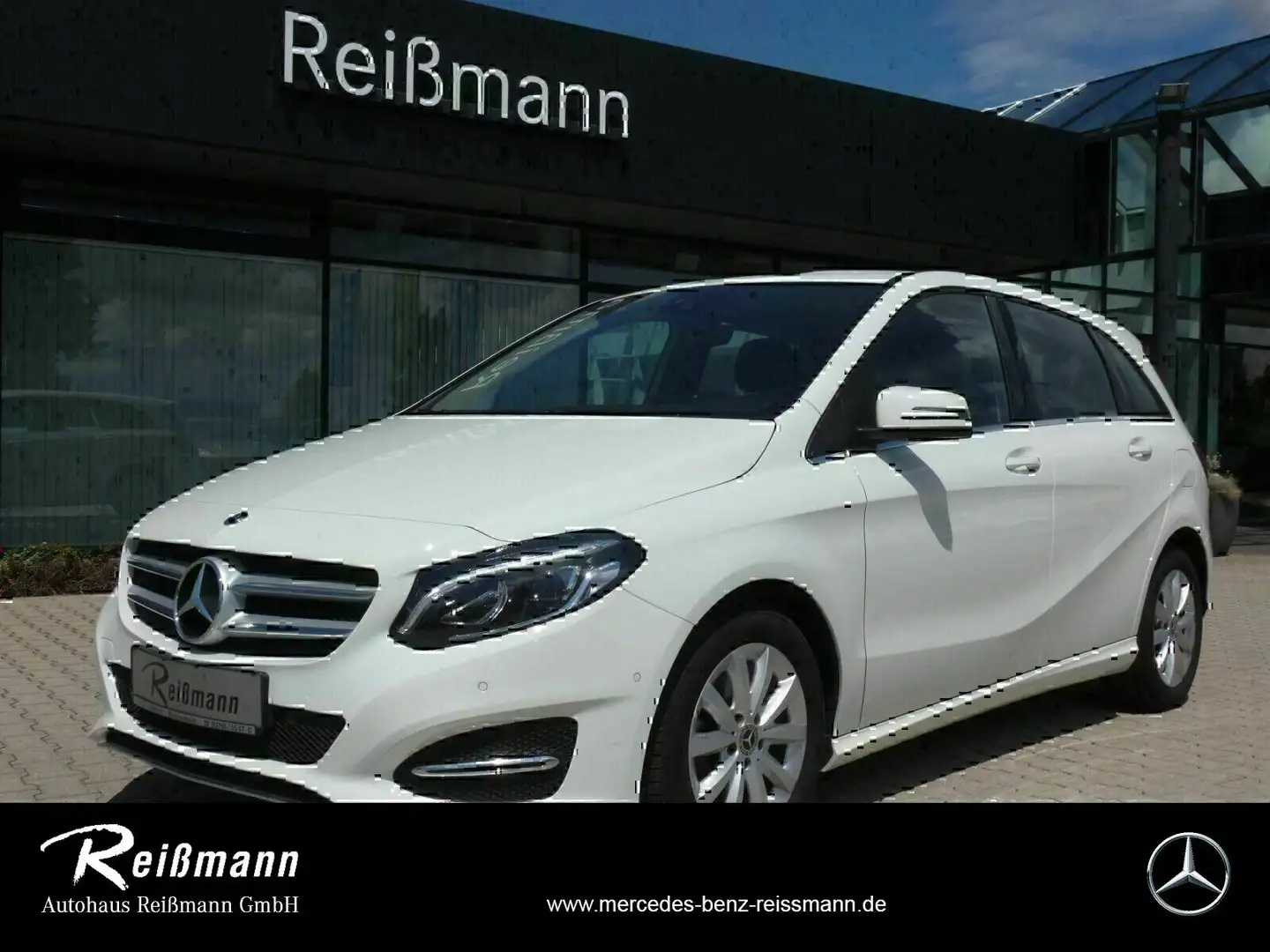 Mercedes-Benz B 180 d Style Navi/Keyless Go Startanlage/Klima Weiß - 1