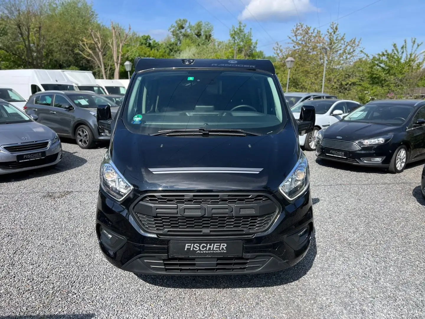 Ford Transit Custom +RANDGER+CAMPER+AUTOM+NAVI+STAND+ Noir - 2