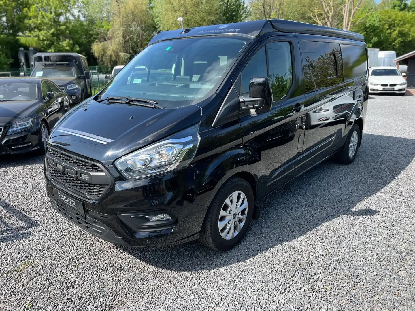 Ford Transit Custom +RANDGER+CAMPER+AUTOM+NAVI+STAND+ Noir - 1