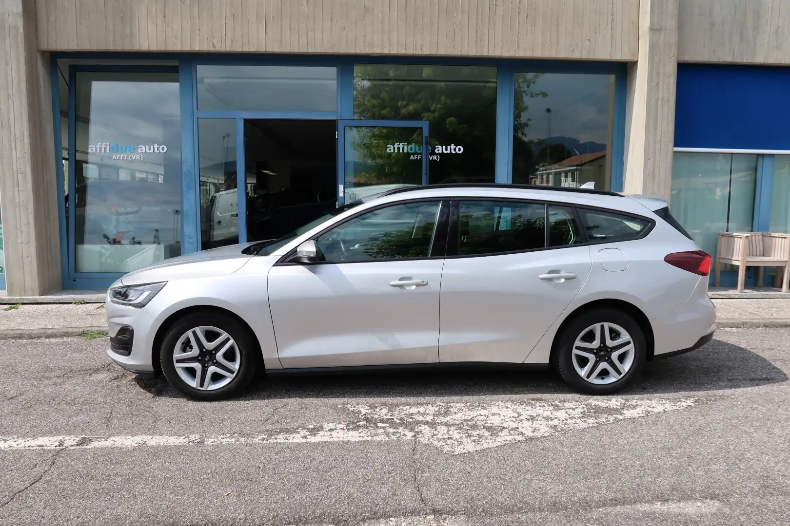 Ford Focus 1.0 ECB 125 CV SW Autocarro N1 Argento - 2