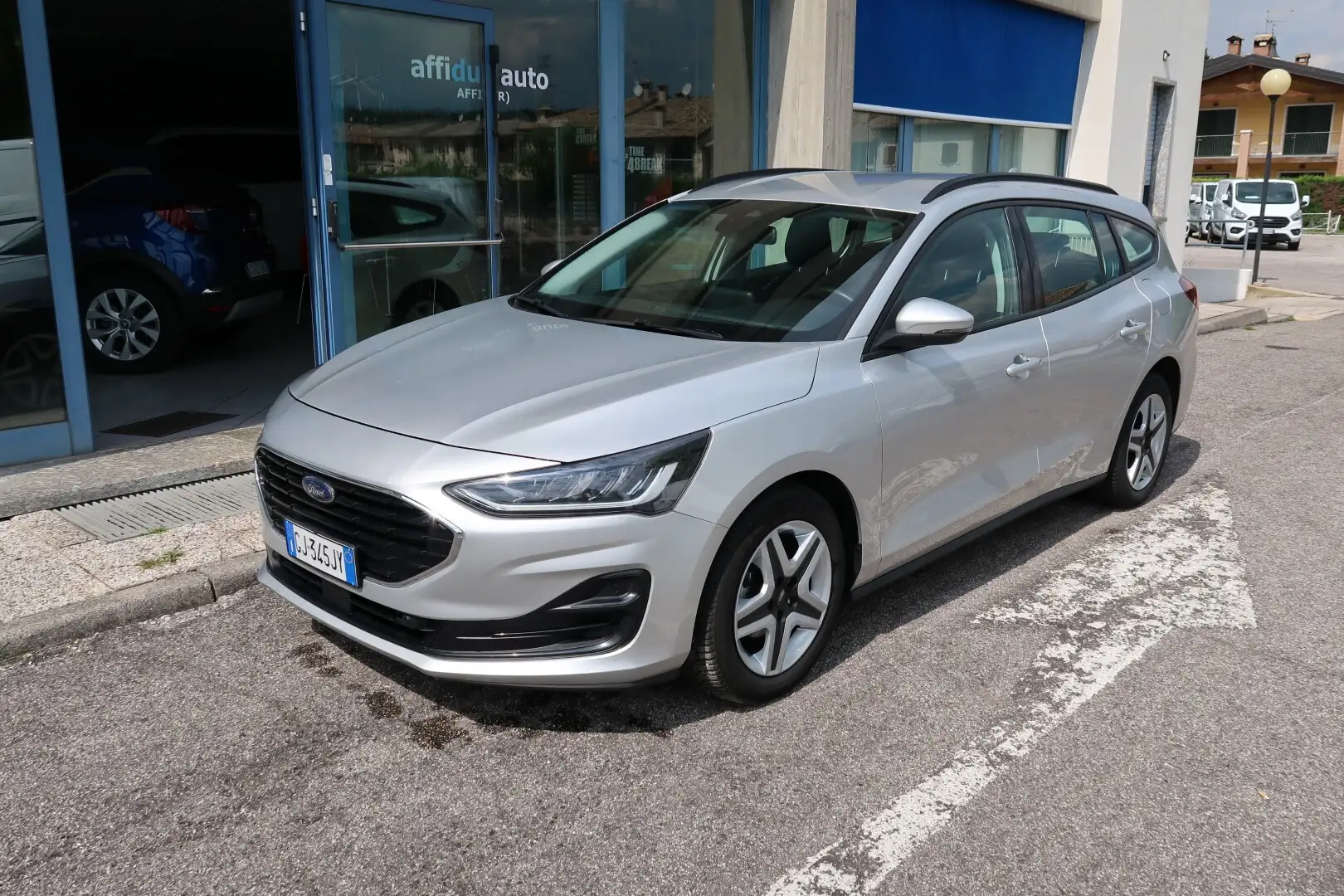 Ford Focus 1.0 ECB 125 CV SW Autocarro N1 Argento - 1