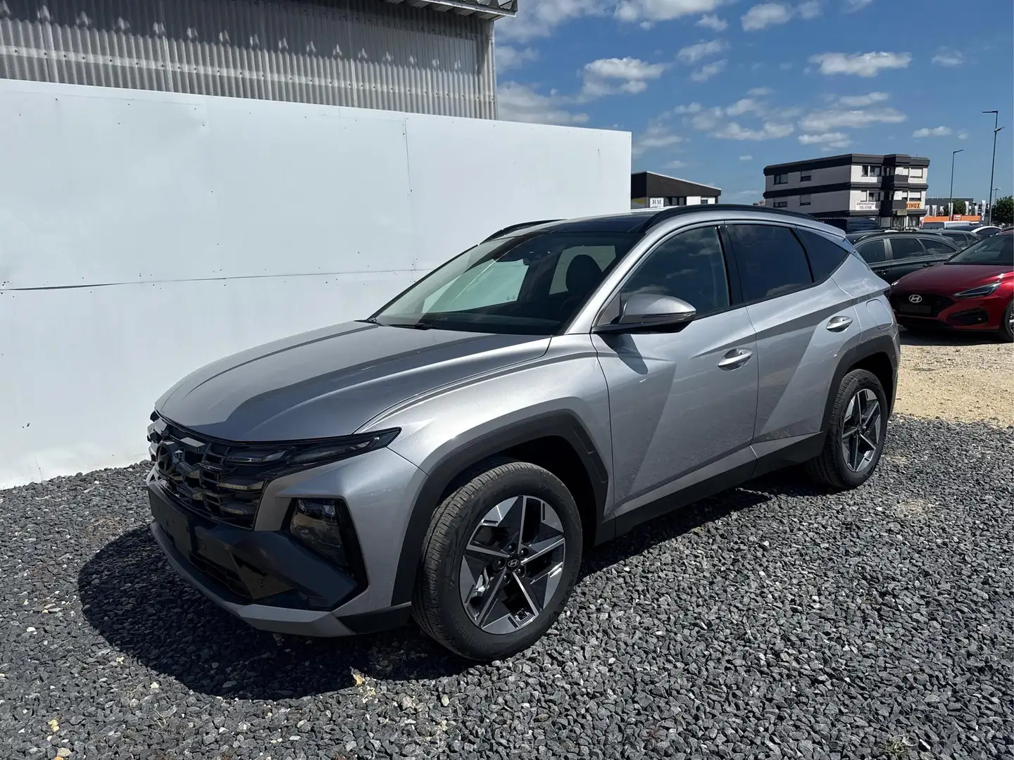Hyundai TUCSON Premium PANO SHZ v+h 18 ALU 1.6 T-GDi PHEV 2WD ... Silber - 1