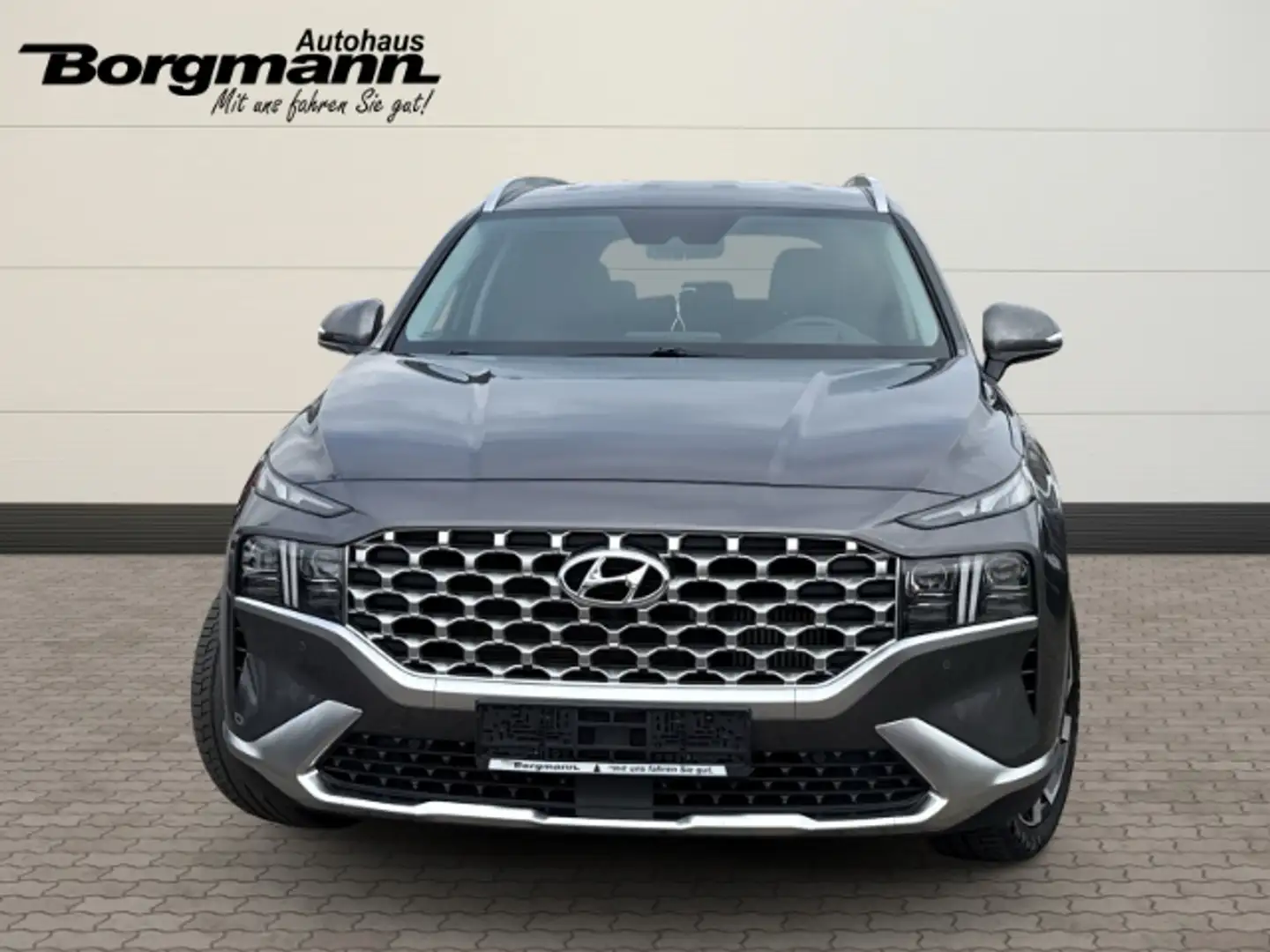 Hyundai SANTA FE Prime 4WD 2.2 HUD - Klimasitze - AHK Grau - 2