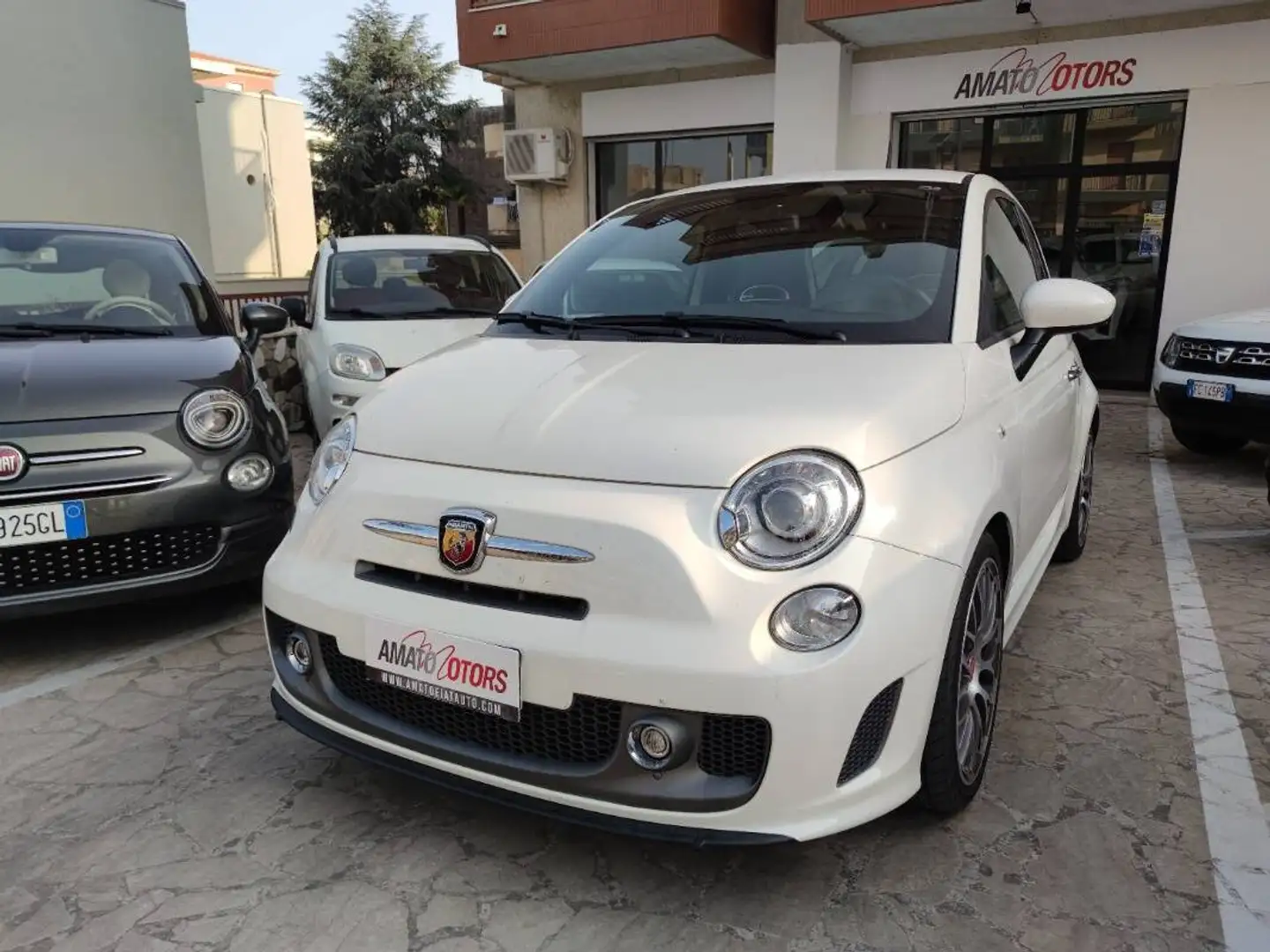 Abarth 595 595 1.4 16v t. t-jet turismo 160cv E6 Blanc - 1