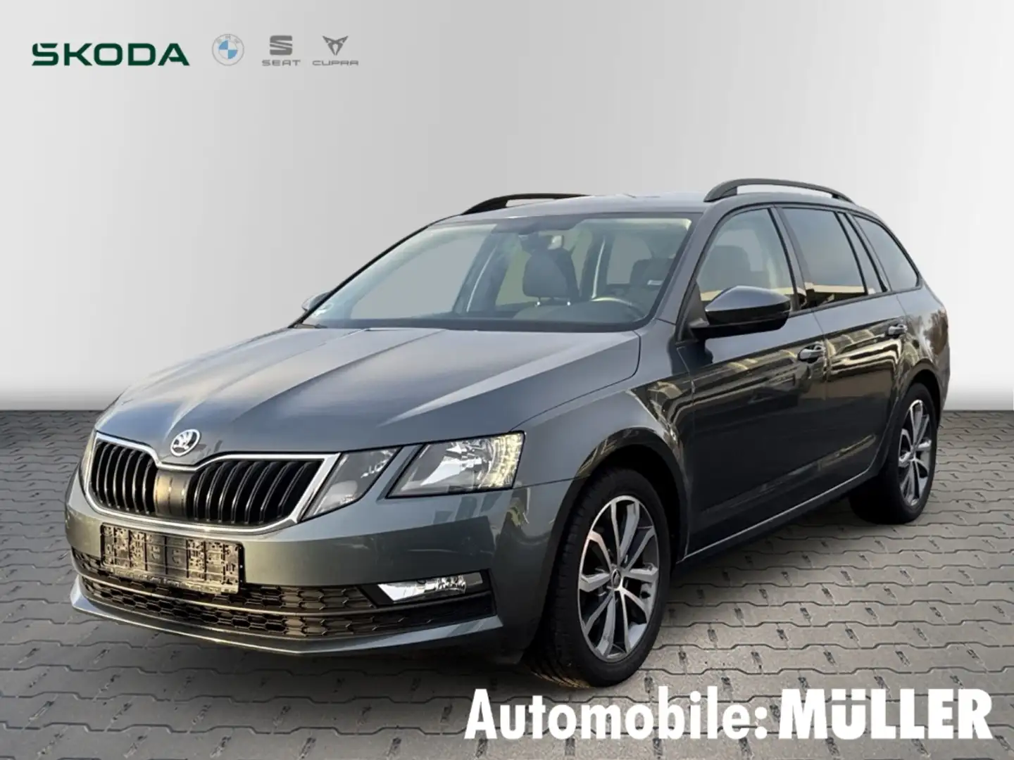 Skoda Octavia Combi Soleil 1.5 TSI Soundsystem Sperrdiff. 2-Zone Grau - 1