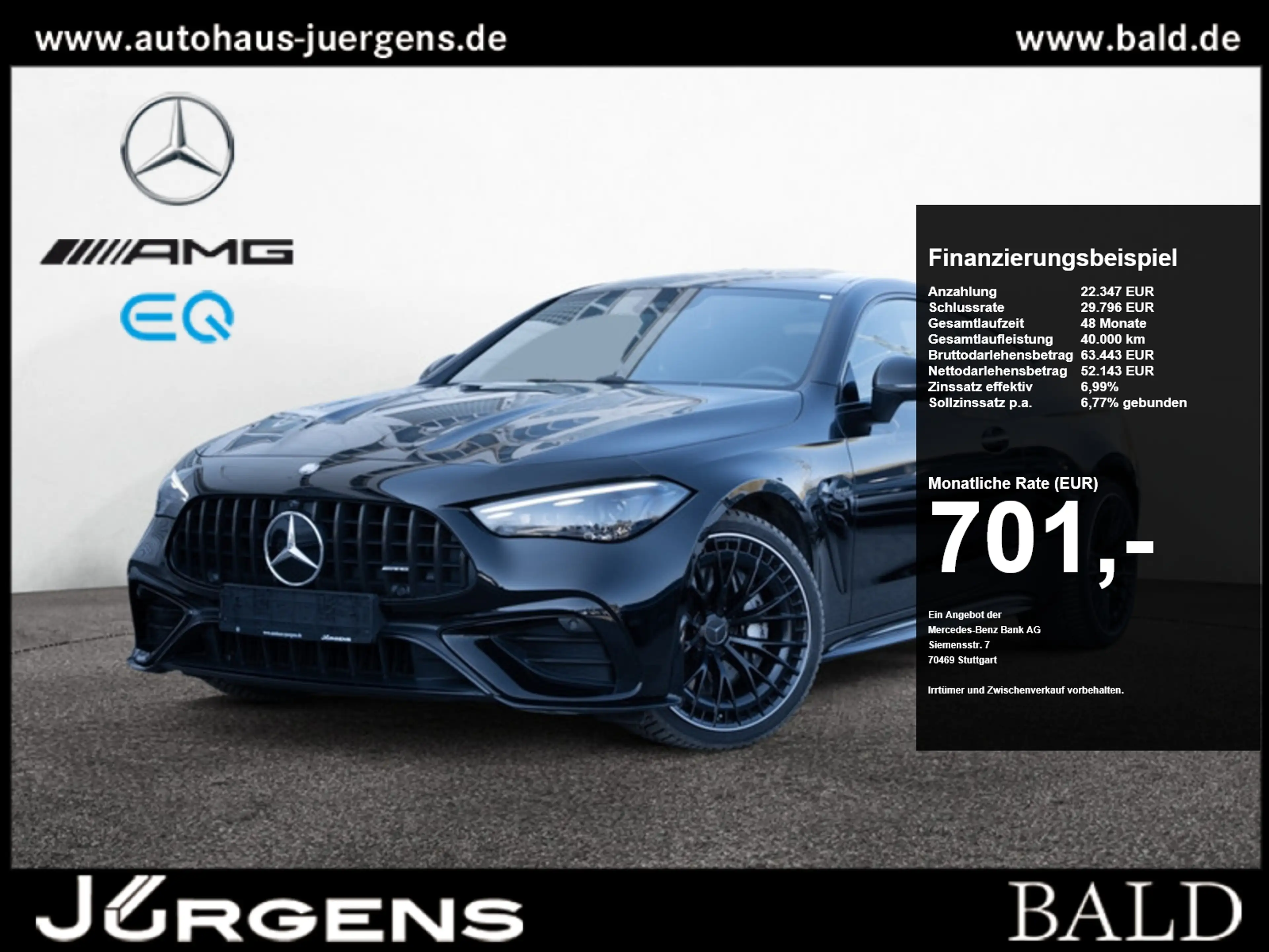 Mercedes-Benz CLE 53 AMG 4M+ Coupé Premium/Pano/Burm/360/Night