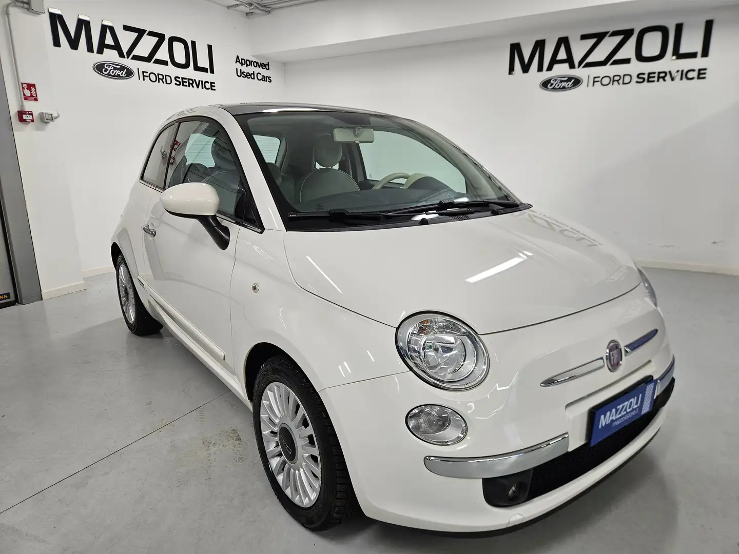 Fiat 500 1.2 easypower Lounge Gpl 69cv E6 Bianco - 1