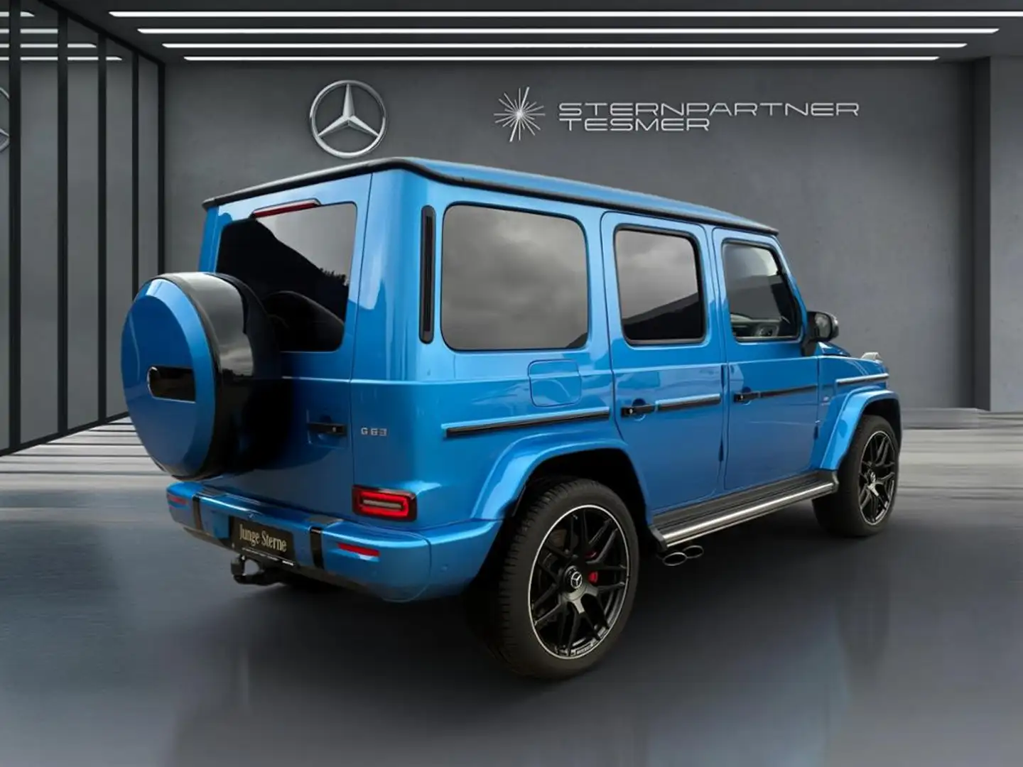 Mercedes-Benz G 63 AMG AMG G 63 Mopf Standh. AHK Burm. 360° Glasd. Blau - 2