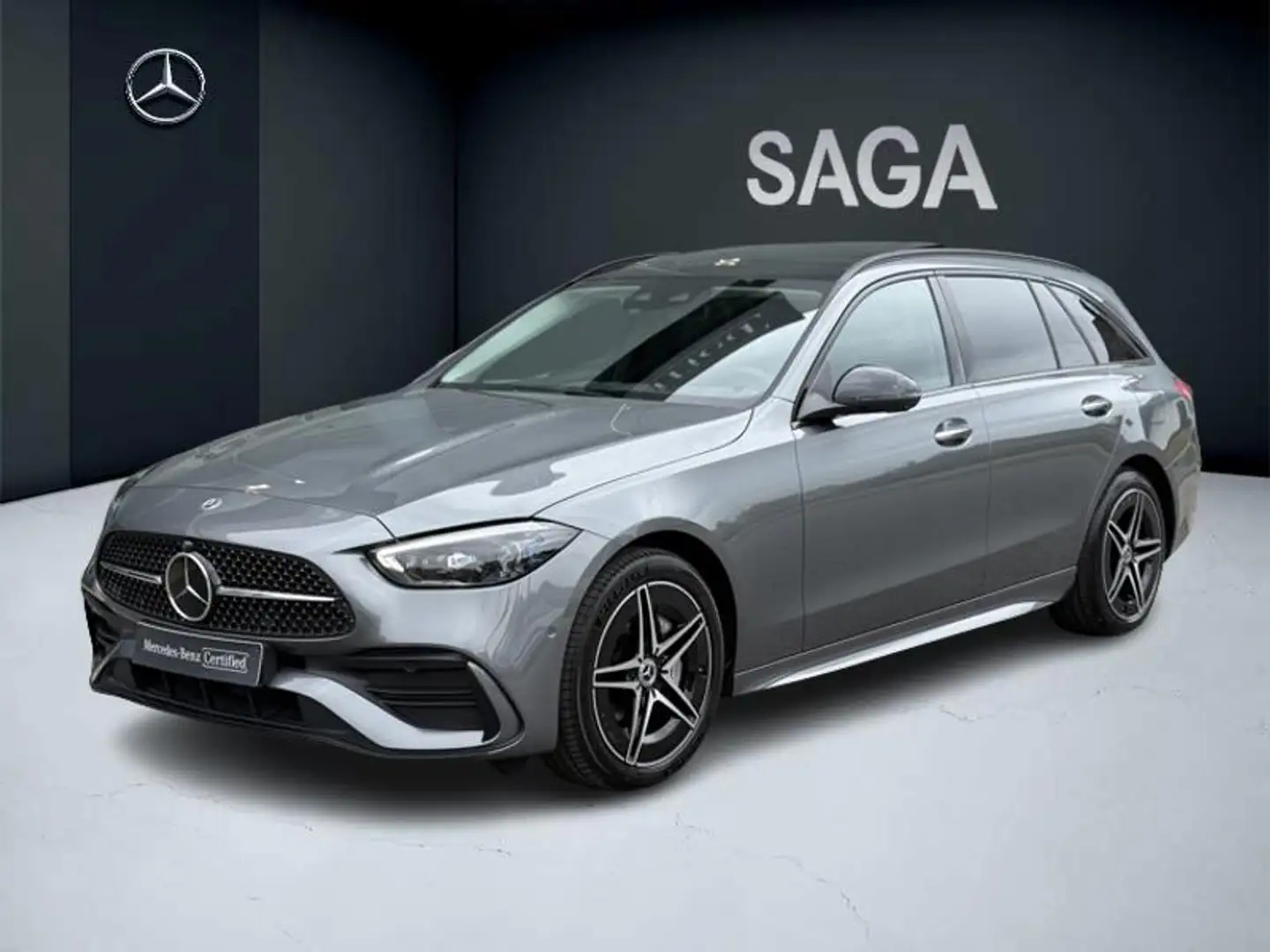 Mercedes-Benz C 300 C e break AMG Pack Night Pano Burmester Grau - 1