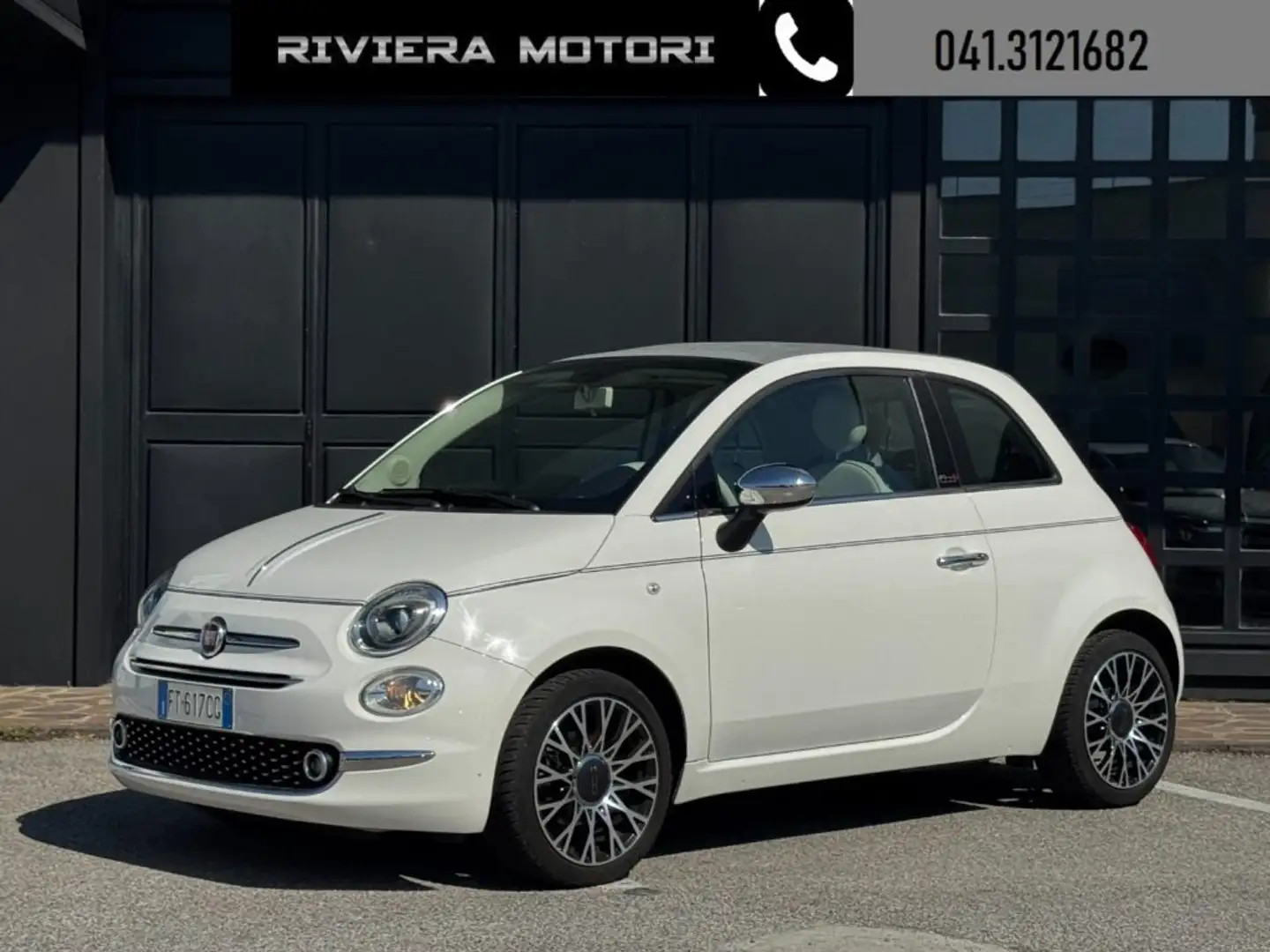 Fiat 500C 1.2 Collezione Blanc - 1