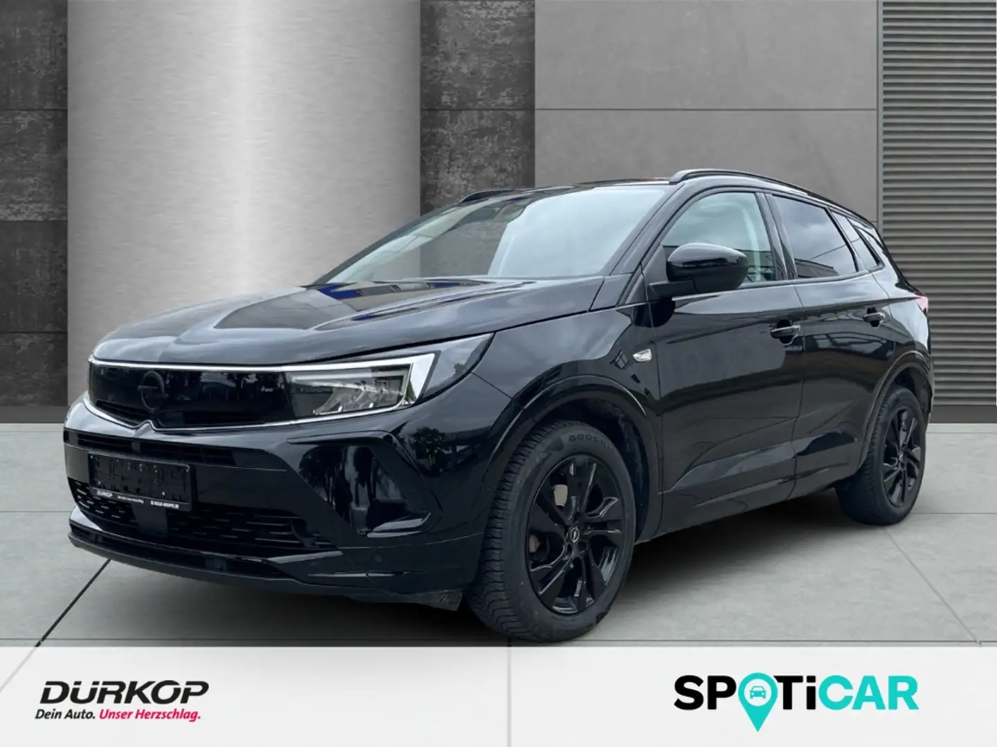 Opel Grandland GS Line Turbo 1.2 LED SHZ Navi Park-Assistent Klim Noir - 1