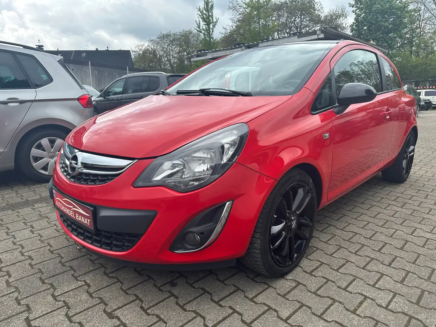 Opel Corsa Color Edition TOP AUSSTATTUNG TÜV NEU Rouge - 1