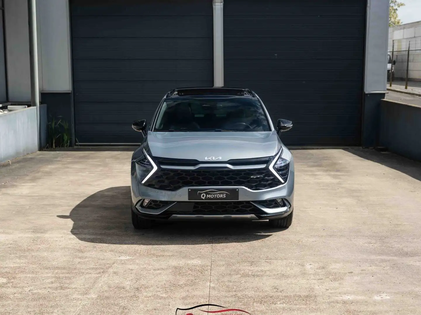 Kia Sportage 1.6 T-GDi HEV GT Line-PANO-360-KEYL-ACC-CARPL Gris - 2